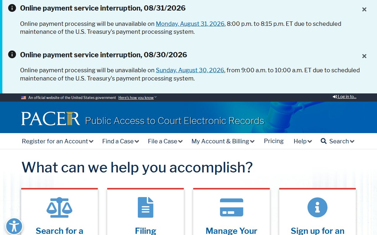 Butler County Qulin court docket PACER source distinction